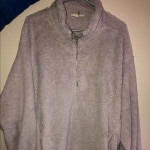 Super soft quarter zip
